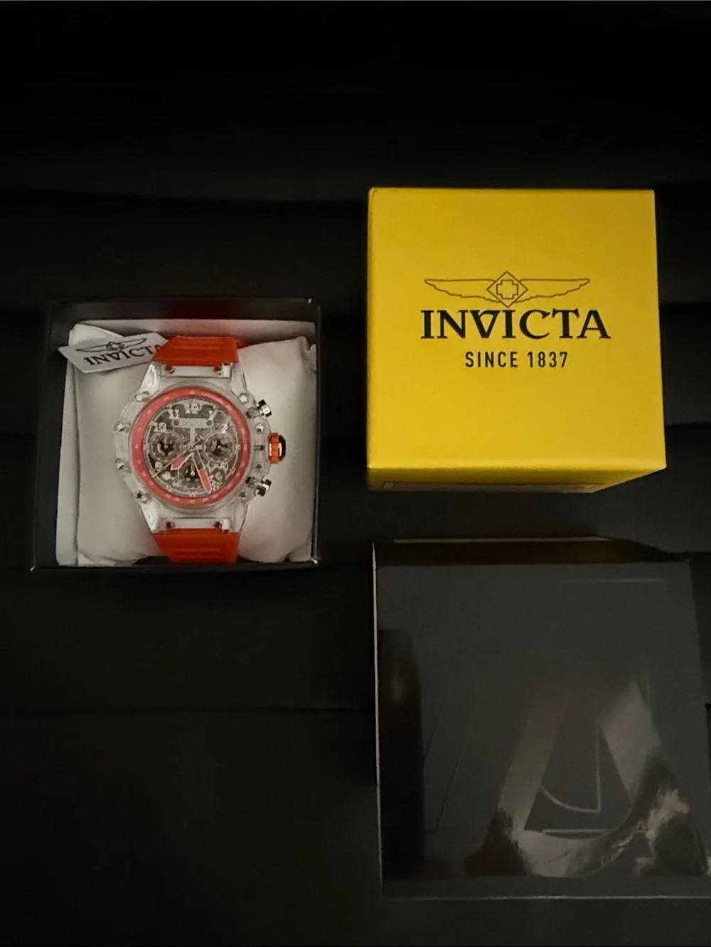 Invicta Racing NEW with Box Vaulthan Men's Watch - 44mm, Orange